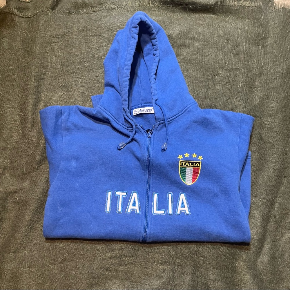 ITALIA 🇮🇹 zip up sweater